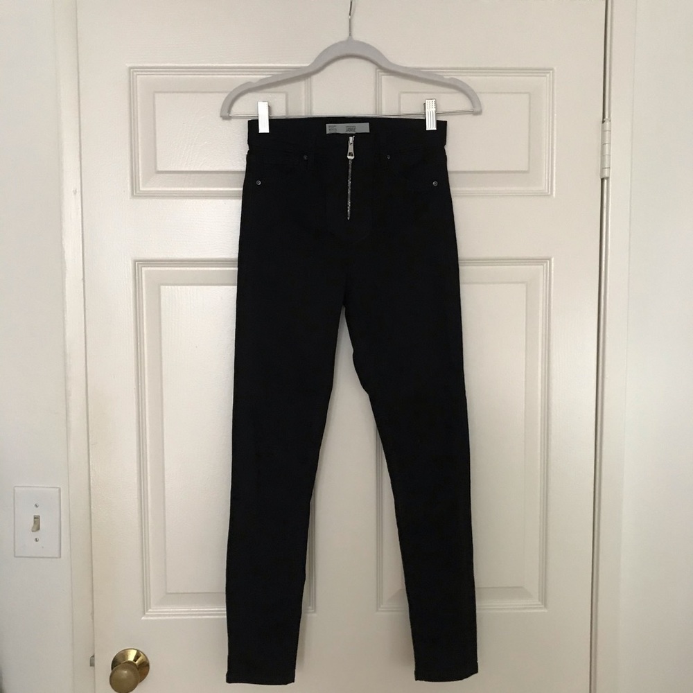 Exclusive Toshop laced Jamie Jeans